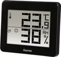 Hama TH-130 hőmérő/higrométer, fekete