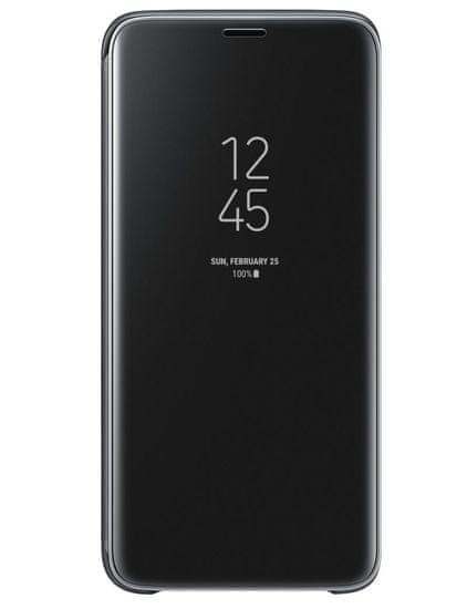 SAMSUNG Clear View kihajtható tok állvánnyal Samsung Galaxy S9-re (EF-ZG960CBEGWW)