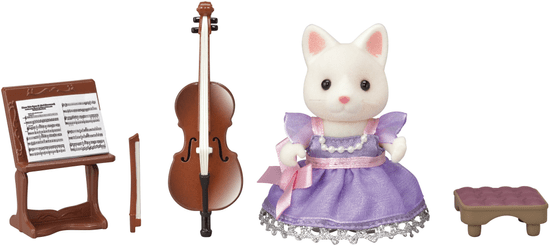 Sylvanian Families Cellistka selymes cica 6010