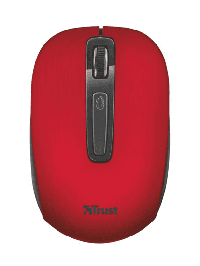 Trust Aera Wireless Mouse - piros (22374)