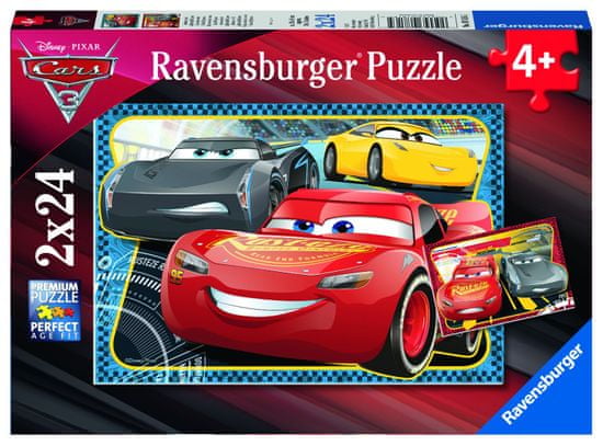 Ravensburger Disney Autók: McQueen kalandok 2x24 darab