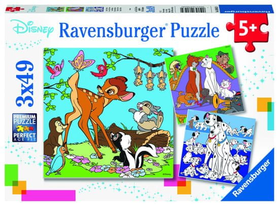 Ravensburger Disney barátok 3x49 darabos
