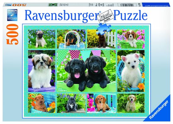 Ravensburger Édes kiskutyák 500 darabos