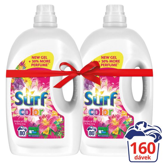 Surf Color mosógél Tropical Lily & Ylang Ylang 2 x 4 l (160 mosás)