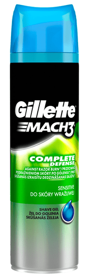 Gillette Series Pure & Sensitive Borotvazselé, 200 ml