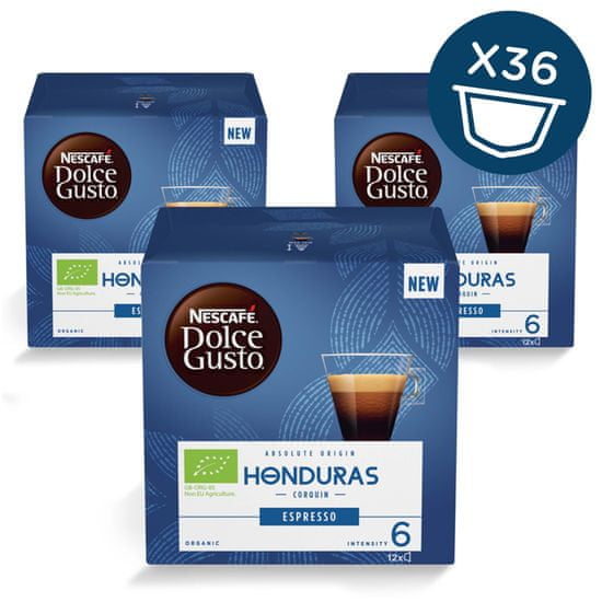 NESCAFÉ Dolce Gusto Honduras Espresso Kávékapszula, 3x12 db