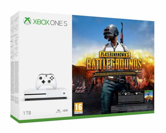 Microsoft Xbox One S (Slim) 1TB + PlayerUnknown's Battlegrounds