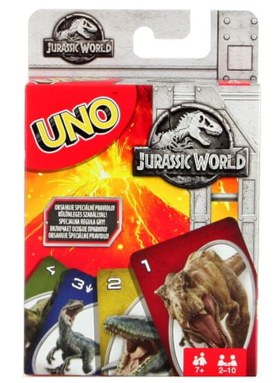 Mattel uno Jurassic világ