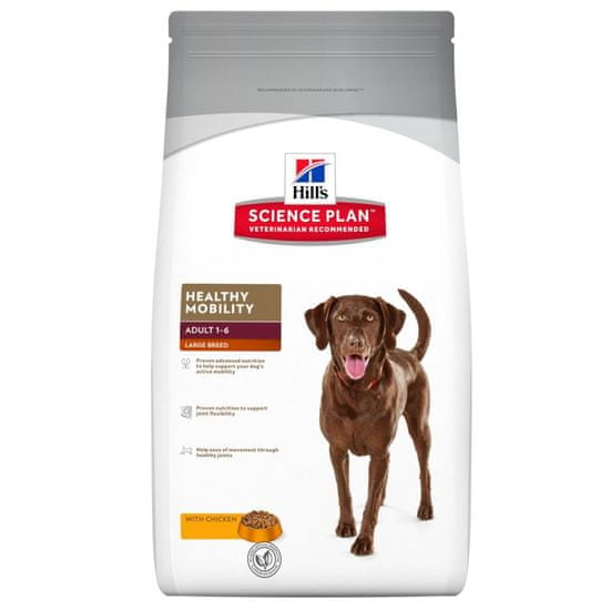 Hill's SP Adult Healthy Mobility Large Breed kutyatáp - 12kg