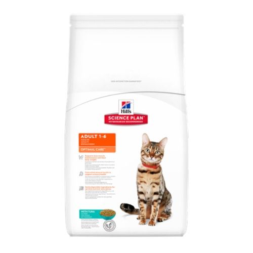 Hill's SP Adult Optimal Care Tuna macskaeledel - 10 kg