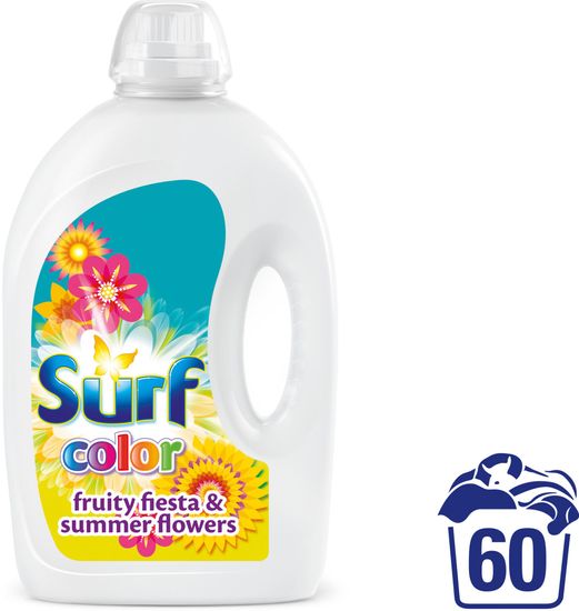 Surf Color mosó gél Fruity Fiesta 3 l (60 mosás)