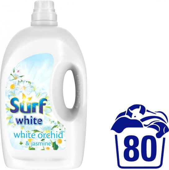 Surf Mosógél White Orchidea, 4L (80 mosás)