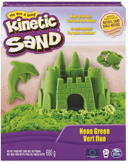 Kinetic Sand Neon színek- zöld 680 g