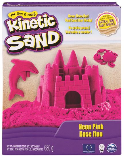 Kinetic Sand Neon színek- rózsaszín 680 g