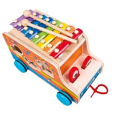 Bino Autó formaevő doboz xilofonnal