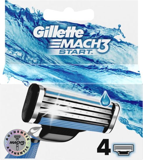 Gillette Mach3 Start borotvafejek 4 db
