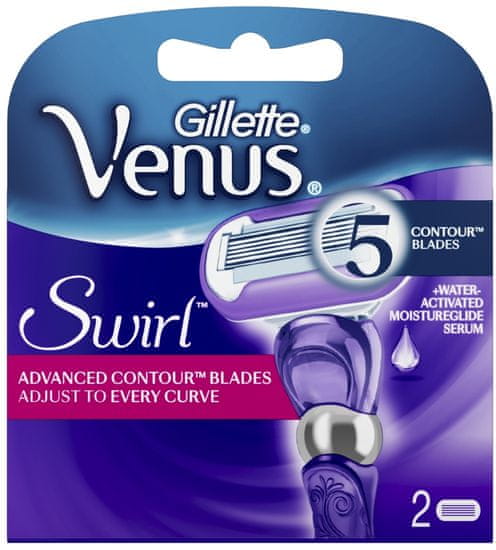 Gillette Venus Swirl Női borotvafej 2 db