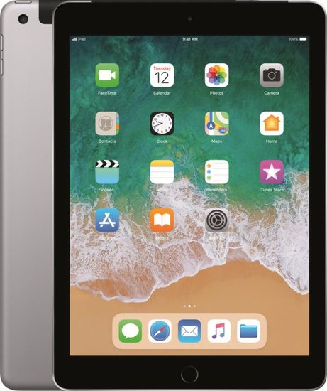 Apple iPad Cellular 32GB, Space Grey 2018 (MR6N2FD/A)