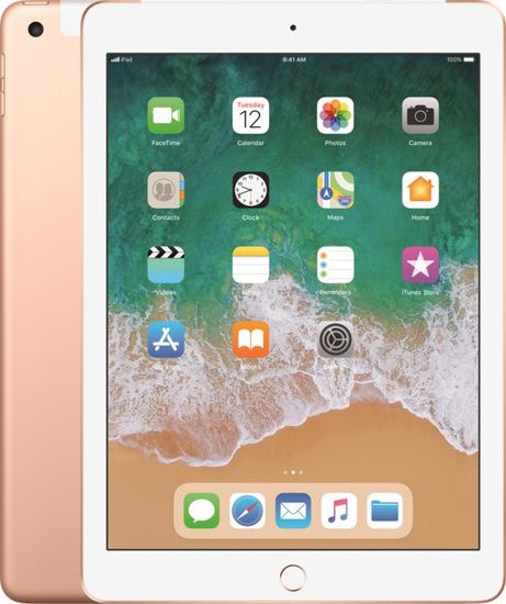 Apple iPad Cellular 128GB, Gold 2018 (MRM22FD/A)