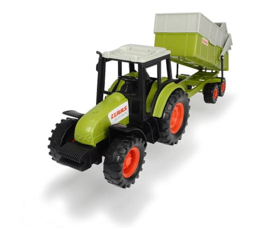DICKIE CLAAS traktor pótkocsival 36 cm