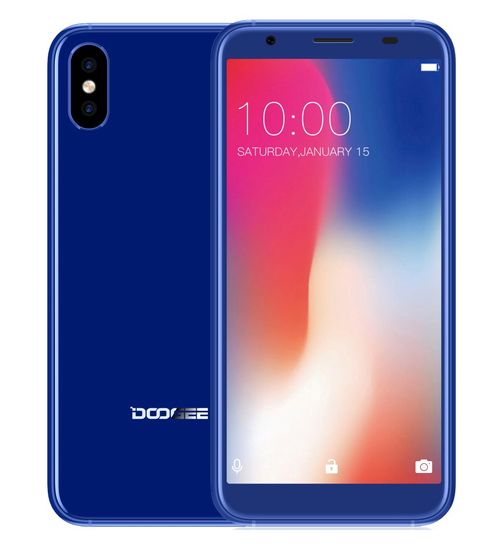 Doogee X55 mobiltelefon, kék