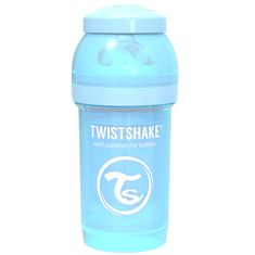 Twistshake Cumisüveg Anti-Colic 180ml, Pasztell kék