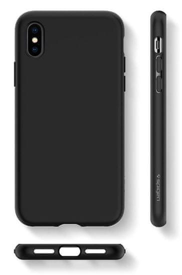 Spigen Liquid Crystal iPhone X, matte black 057CS22119