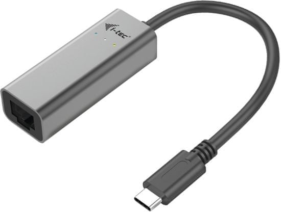 I-TEC USB C adapter Metal Gigabit Ethernet 1x USB-C RJ-45 LED C31METALGLAN-ra