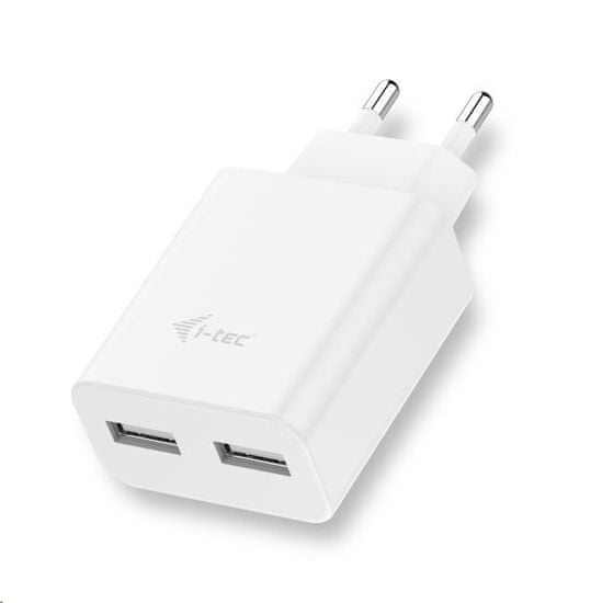 I-TEC USB Power Charger 2 Port – USB töltő CHARGER2A4W
