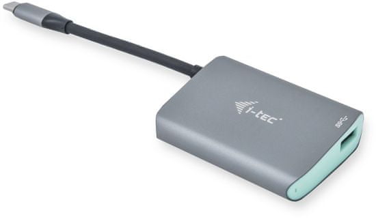 I-TEC HUB USB 3.1 Type C METAL/ 3 portok/ USB 3.0/ HDMI/ szürke C31METALHDMIHUB