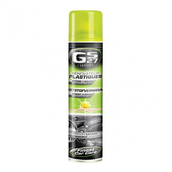 GS27 GS27 Védőszer műanyag felületek számára, fekete, fényes 400 ml