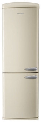 Concept LKR7360cl kombinált hűtőszekrény retró stílus