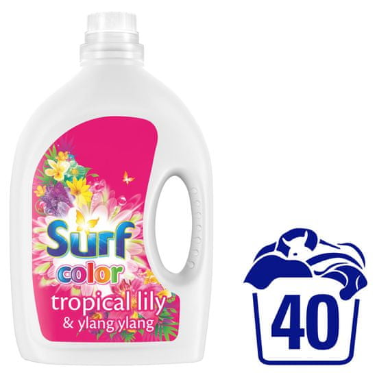 Surf Color gel Tropical Lily & Ylang Ylang 2 l (40 mosás)