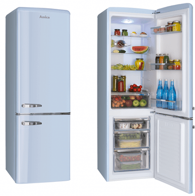Szabadon álló hűtőszekrény Amica KGCR 387100 L