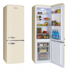Amica hűtőszekrény fagyasztóval KGCR 387100 B