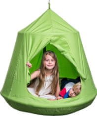Woody Madárfészek, zöld, felakasztható sátor