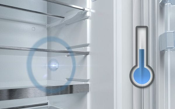 Szabadonálló kombinált hűtőszekrény Bosch KGE36VL4A FreshSense rendszer