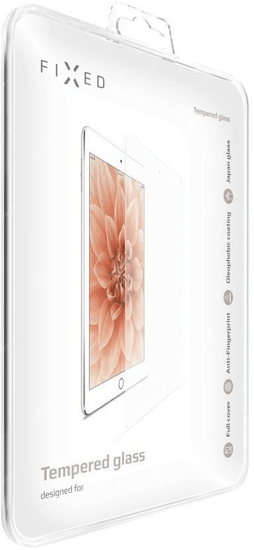 FIXED Védő edzett üveg Apple iPad (2018)/ iPad (2017)/Air/Air 2/Pro 9,7", 0.33 mm