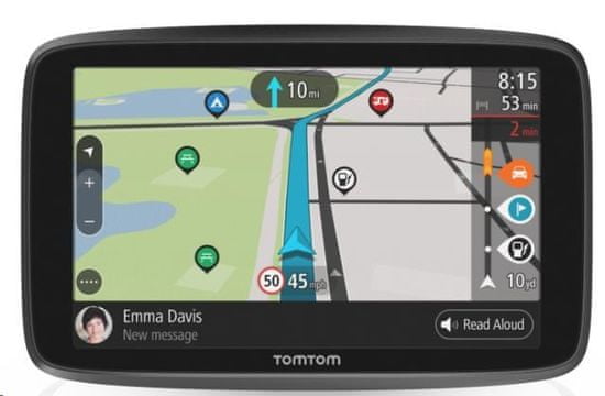 TomTom GO CAMPER WORLD (EMEA), Connected, Élethosszig tartó világtérkép