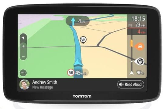 TomTom GO BASIC 6" EU45 T (EMEA) Élethosszig tartó Európa térkép