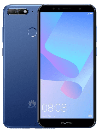 Huawei Y6 Prime 2018 mobiltelefon, 3GB/32GB, kék