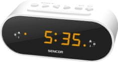 SENCOR SRC 1100 W fehér rádiós ébresztőóra