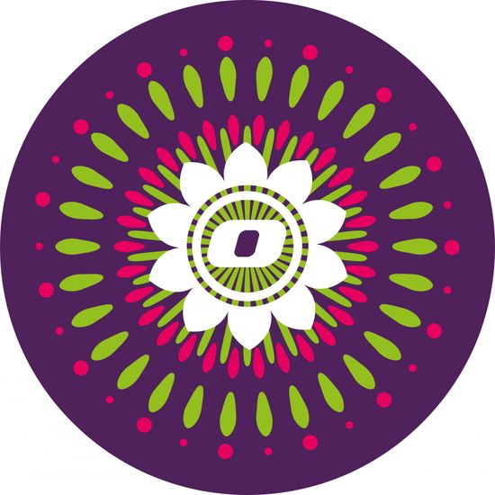 Nikidom Matrica készlet Roller Wheel Stickers Mandala