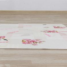 KONDELA Szőnyeg Adeline 120x180 cm - színkombináció / romantikus minta