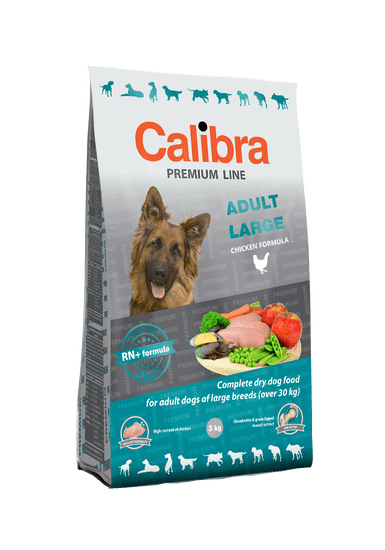 Calibra Calibra Dog NEW Premium Adult Large kutyatáp 3kg