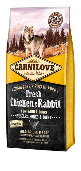 Carnilove Dog Fresh Chicken & Rabbit 12kg
