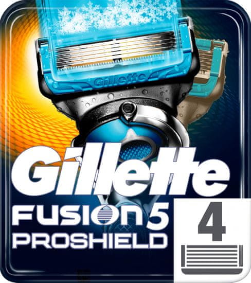 Gillette Fusion5 ProShield Chill Borotvafej 4 db