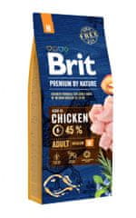 Brit Premium by Nature Adult Medium 15 kg