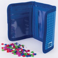 Pixie Crew Dino pixel pénztárca kék