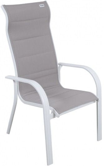 Doppler Miami egymásba helyezhető szék fehér/bézs